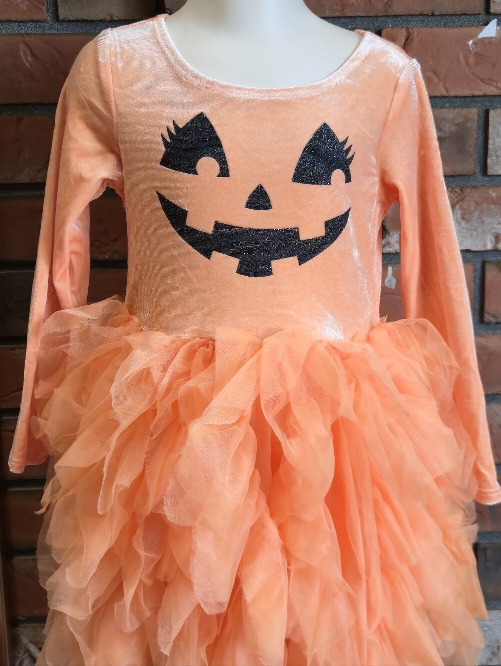 Halloween Pumpkin Ballerina Dress